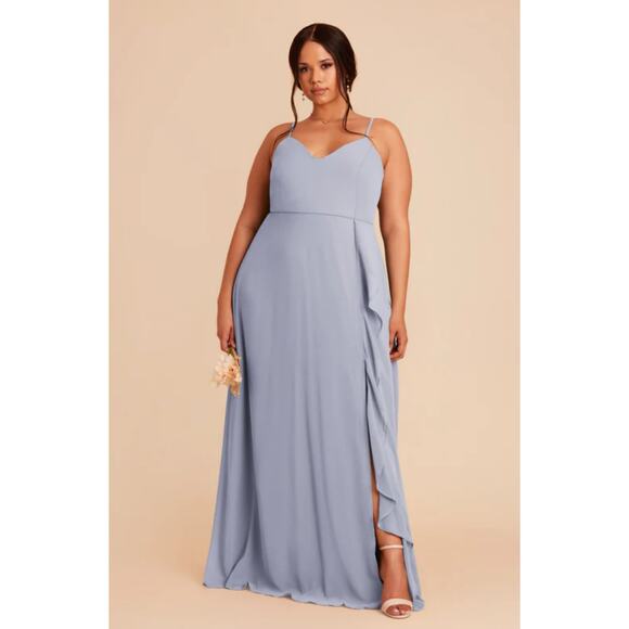 Birdy Grey Dresses & Skirts - Birdy Grey Theresa Bridesmaids Maxi Dress Dusty Blue Prom Women's 2X New